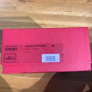 Roger Viviee patent leather sneakers